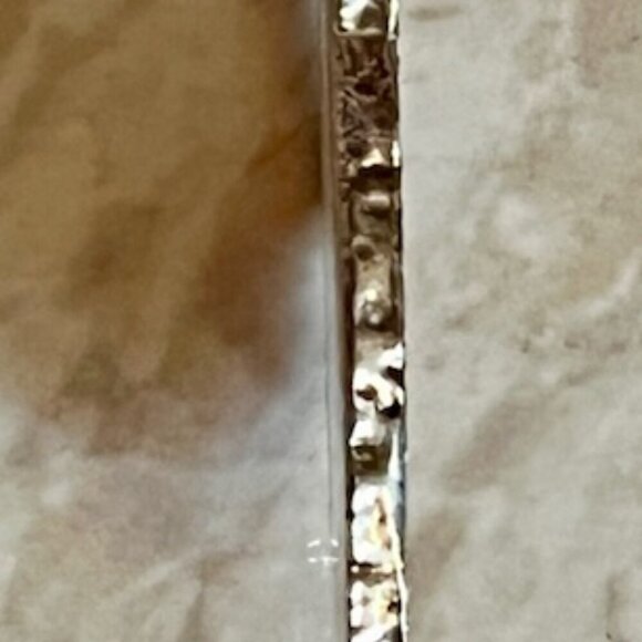 Polished Natural Agate Geode Slab Slice Beige Brown Quartz Crystal Stone Pendant - Picture 5 of 7